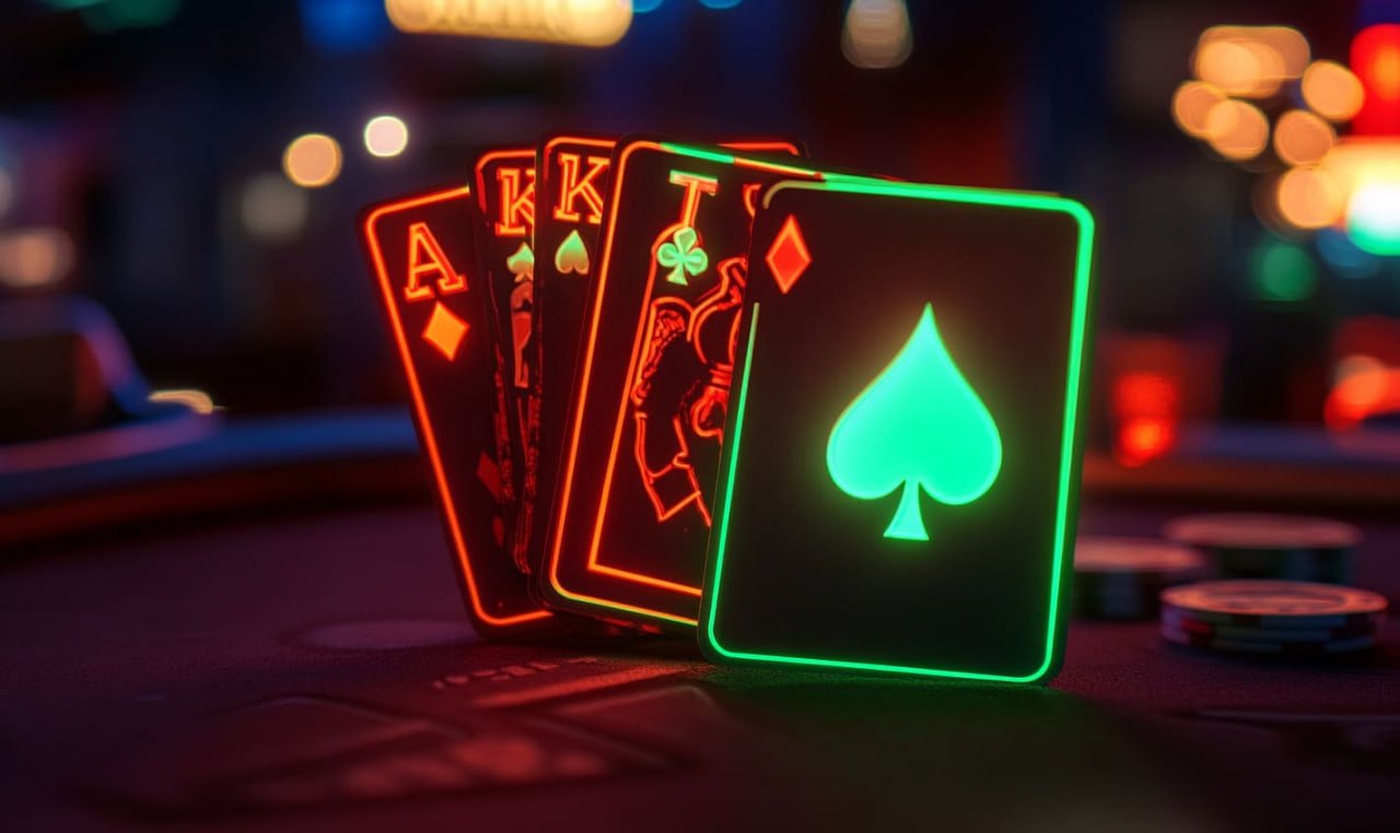 Live Andar Bahar dealer table showing two card piles and betting interface on warung255